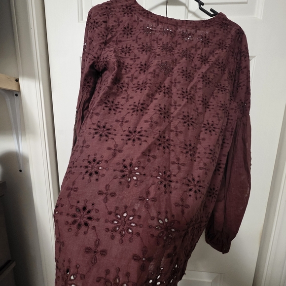 Anthropologie Embroidered Womens Blouse Size XS - Picture 7 of 11